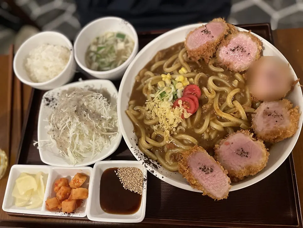 A full Tokyo Loin Katsu meal