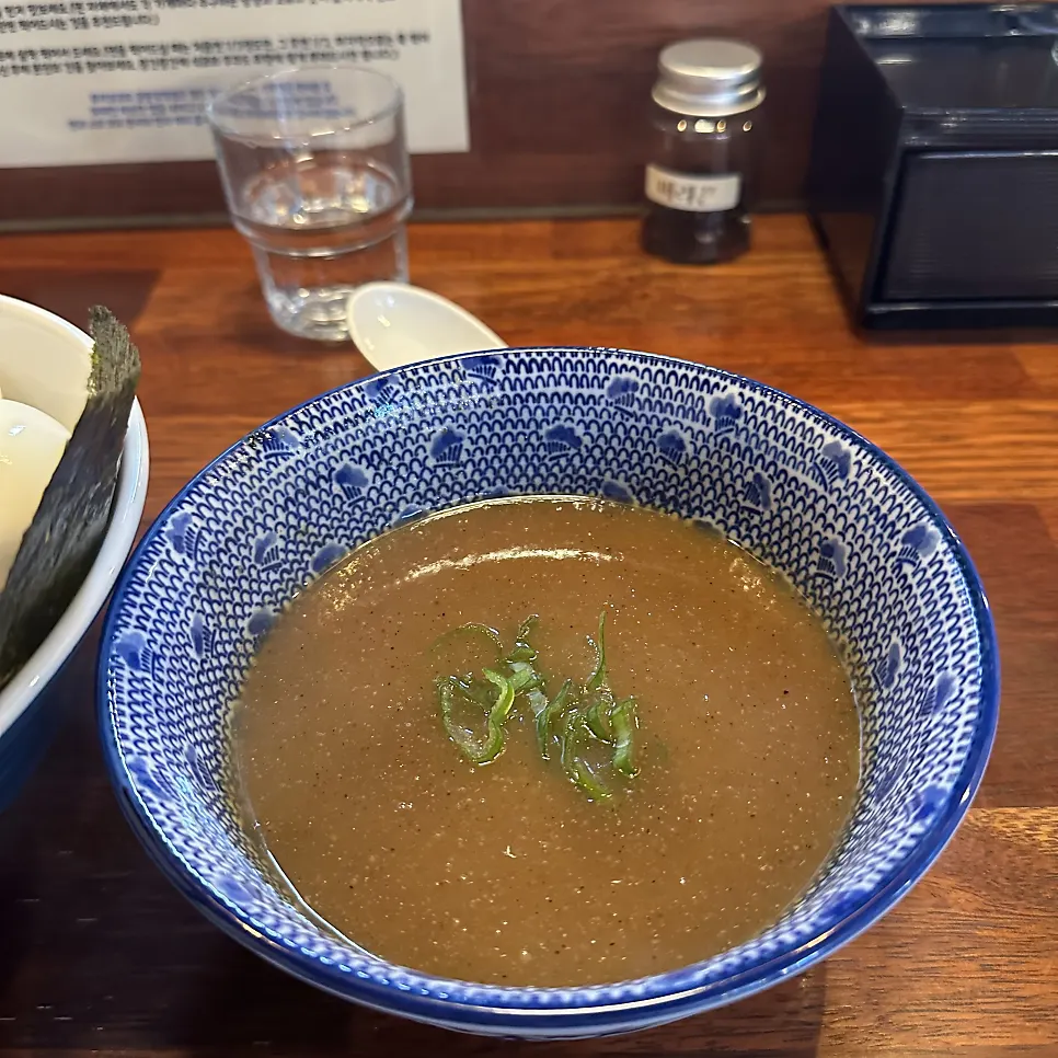 First order of tsukemen and mazesoba