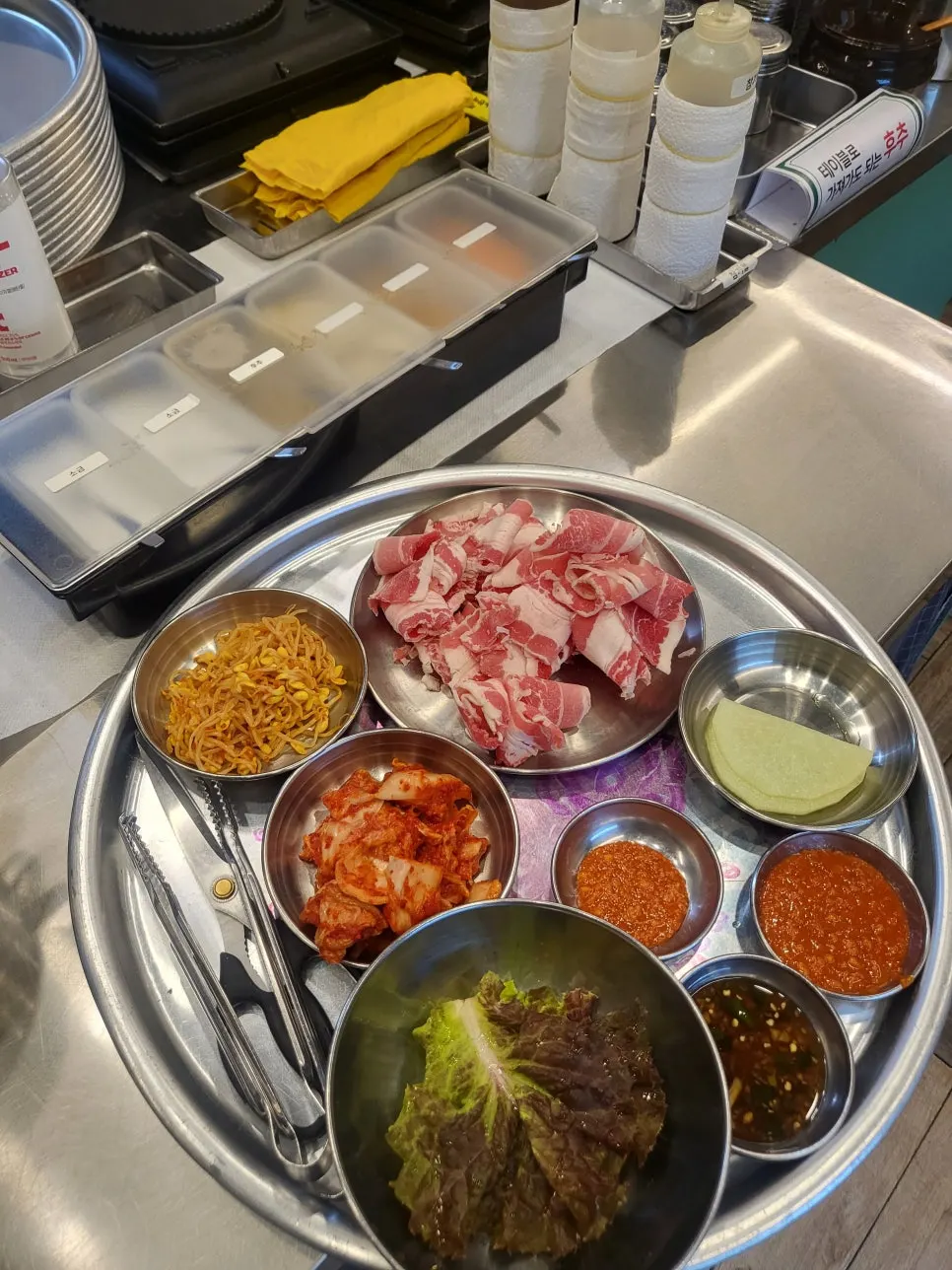 All-you-can-eat prices and side menu