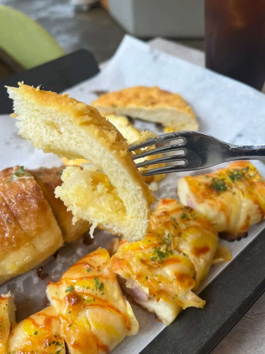 Large sausage bread from La Cuesta