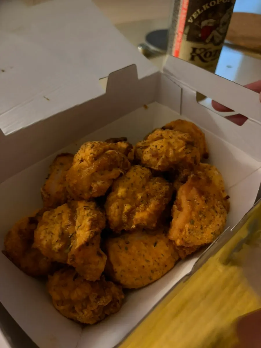 Takeout order of Goobne Chicken's Gochu Basasak