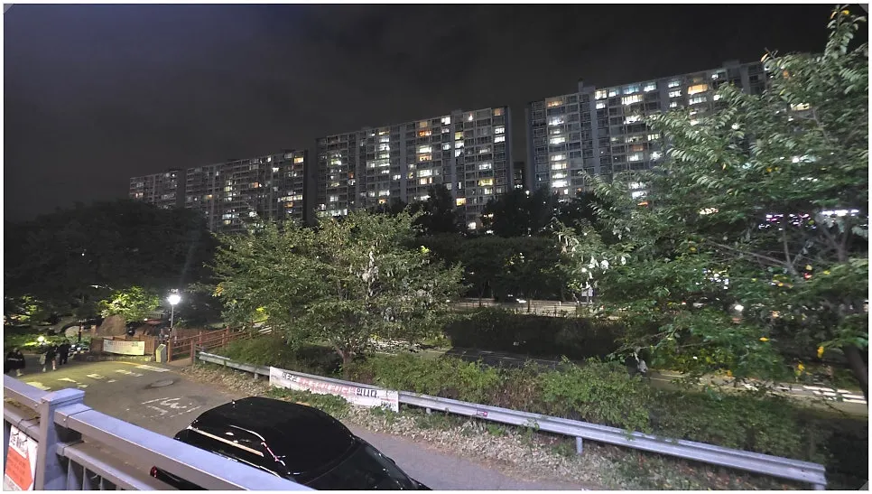 수지 성복1로 고래별장 방문한 저녁 풍경