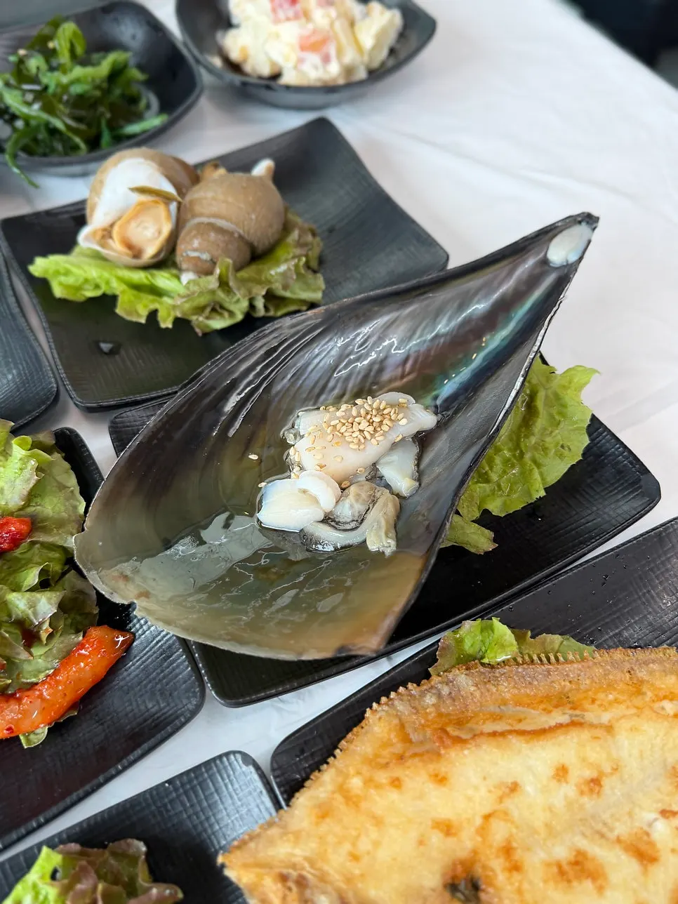 Scallop in the basic spread