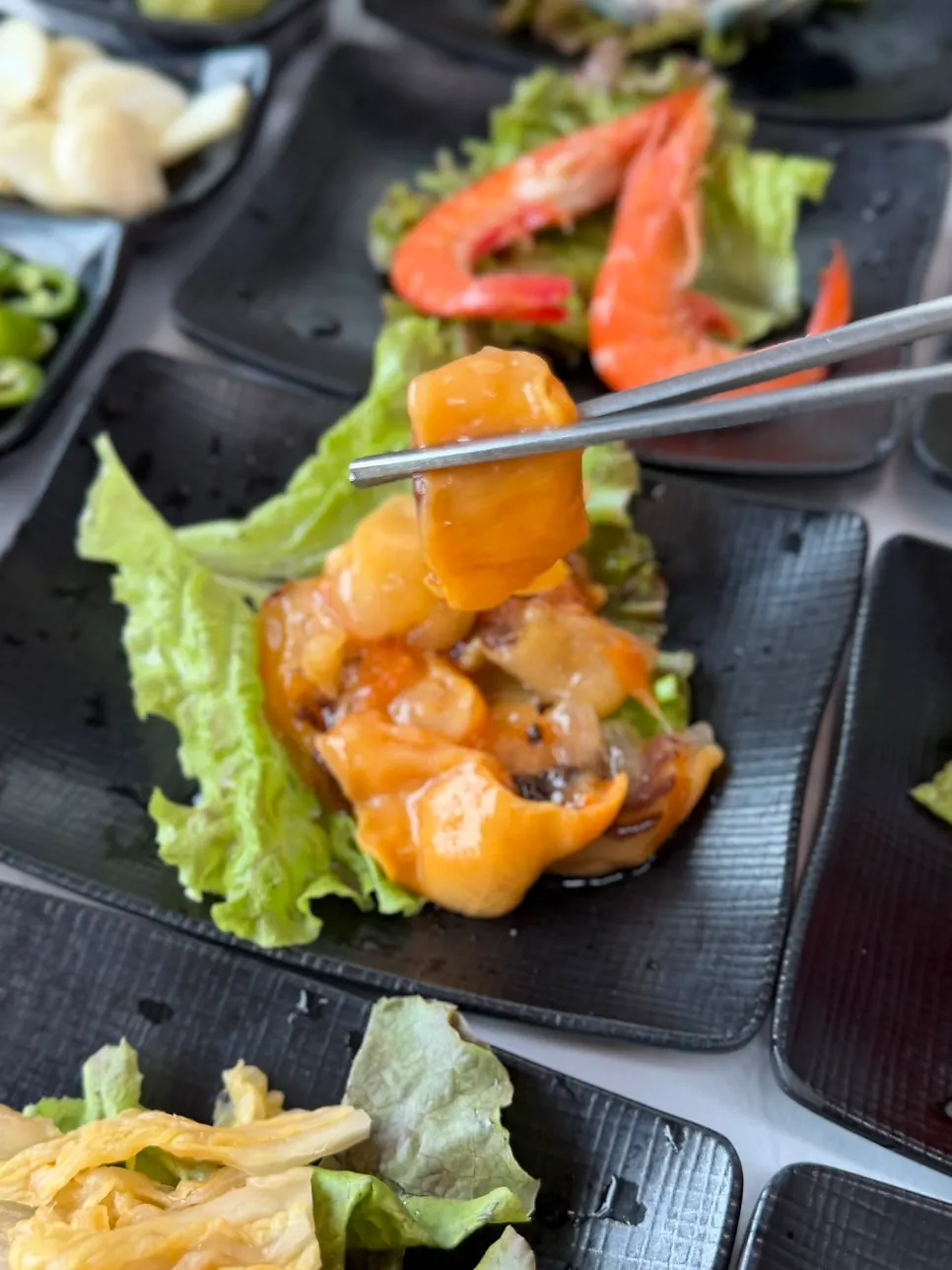 Sea squirt in the basic spread