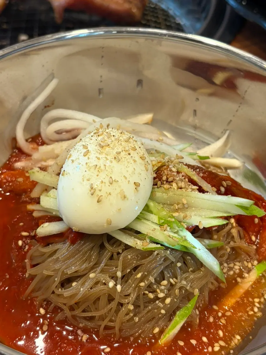 Fresh pork kimchi jjigae loaded with pork