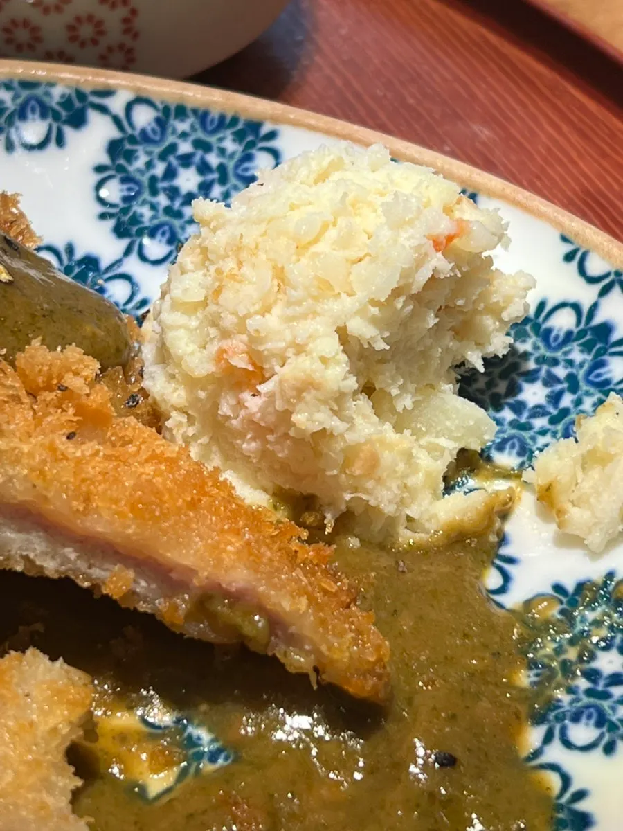 Full spread of tonkatsu and side dishes