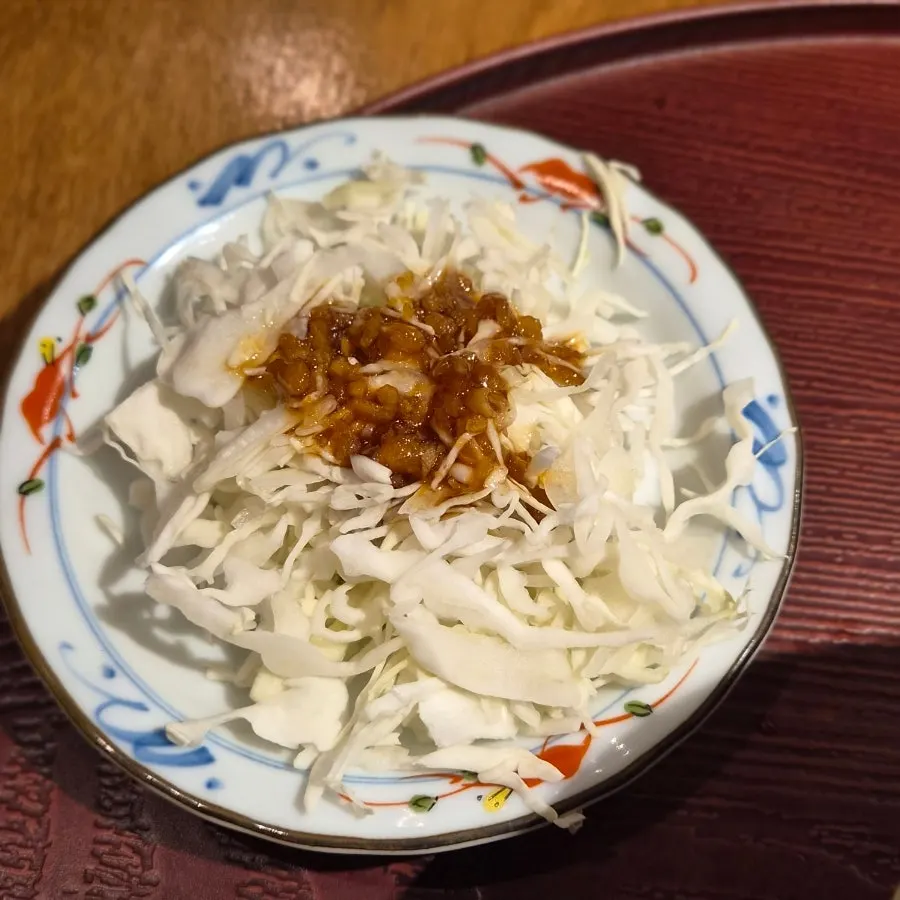 Toowoomba soba topped with egg yolk and paprika powder