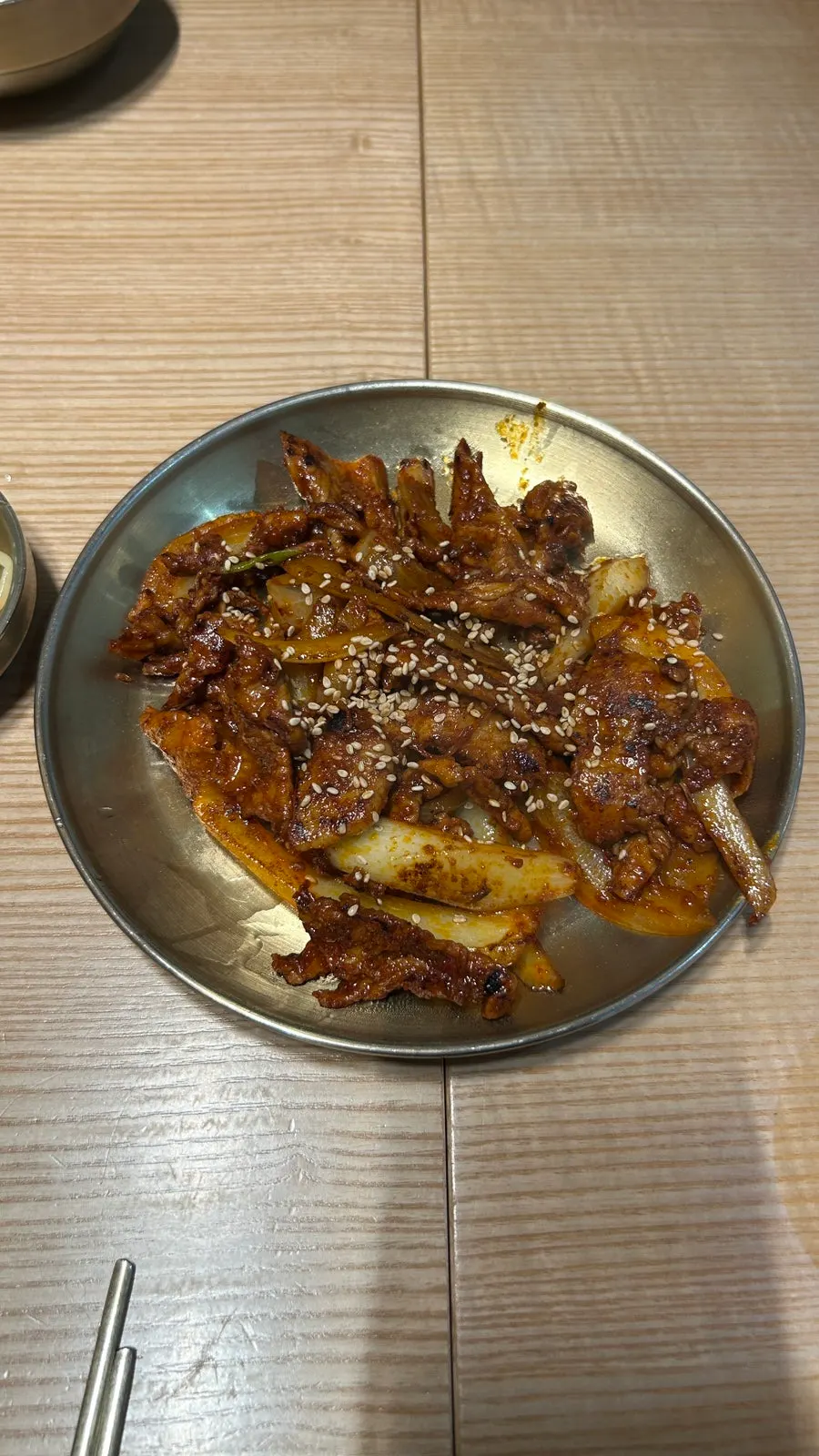 두툼하게 두 장 들어간 스팸