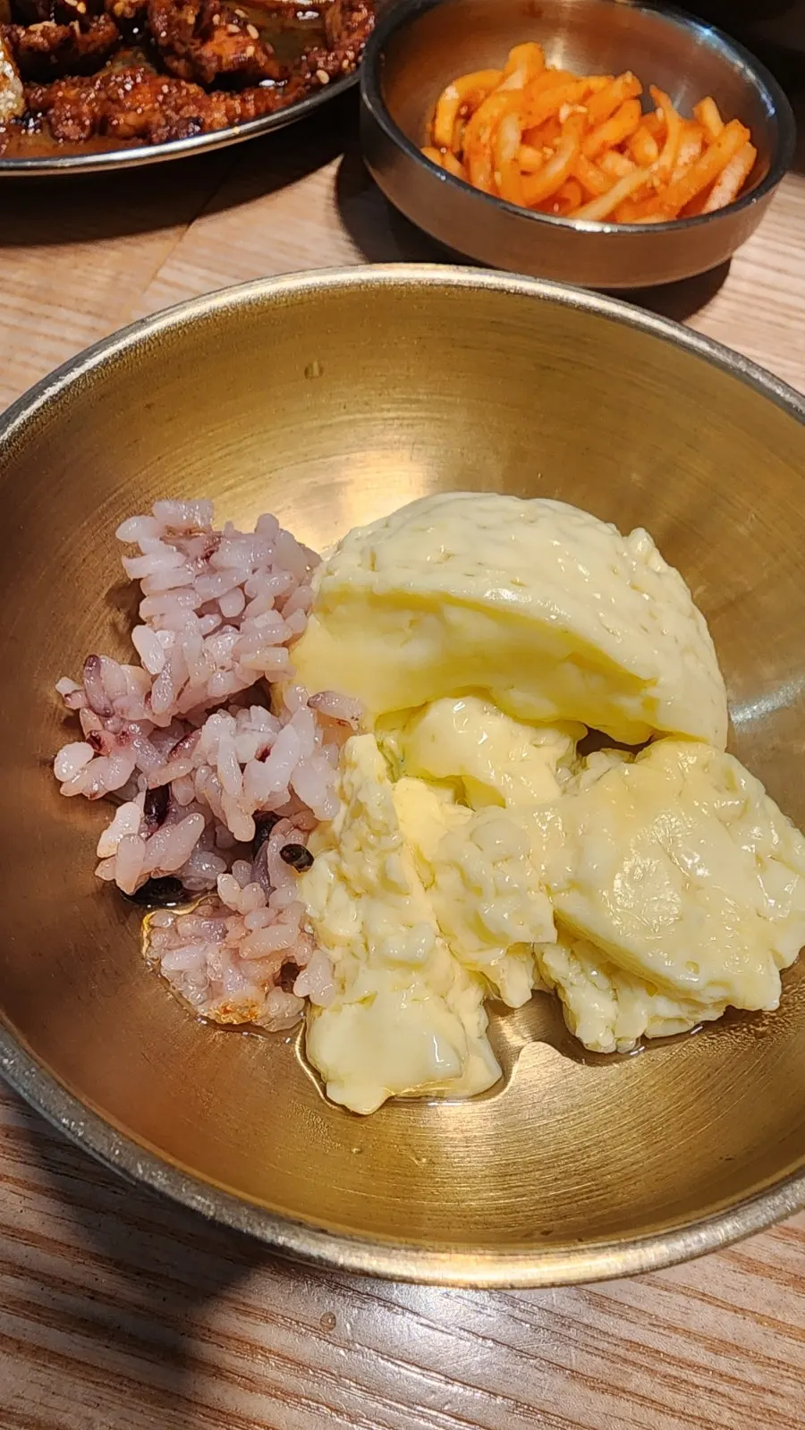 세트에 추가한 계란찜