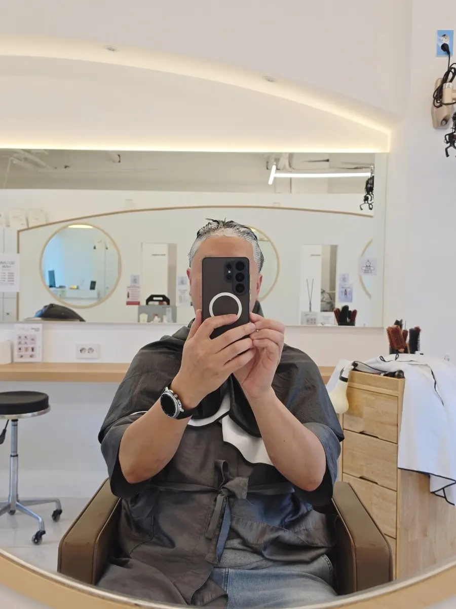 Applying gray coverage color