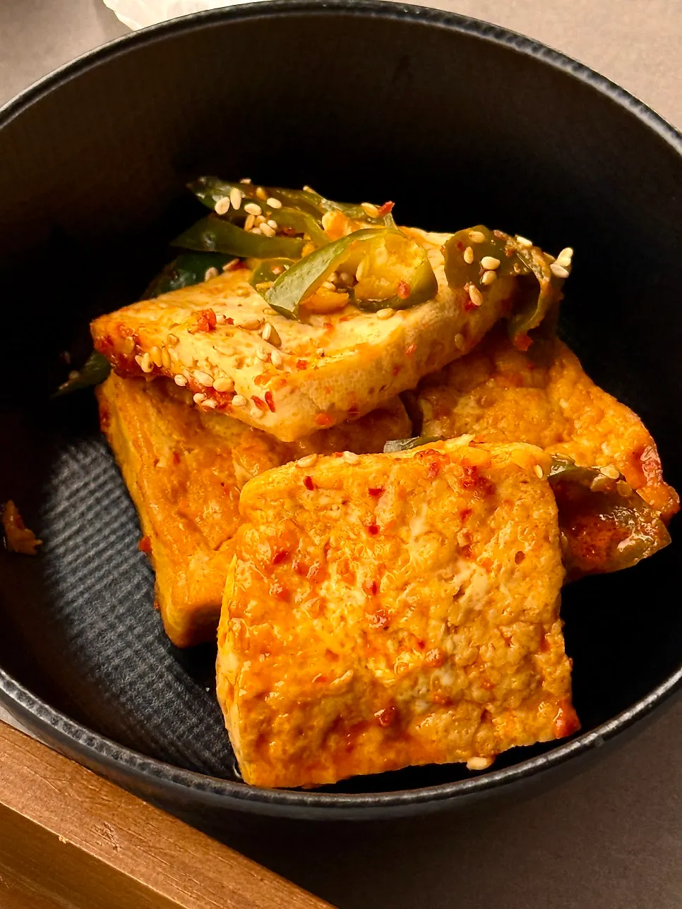 Selection of self-service bar side dishes