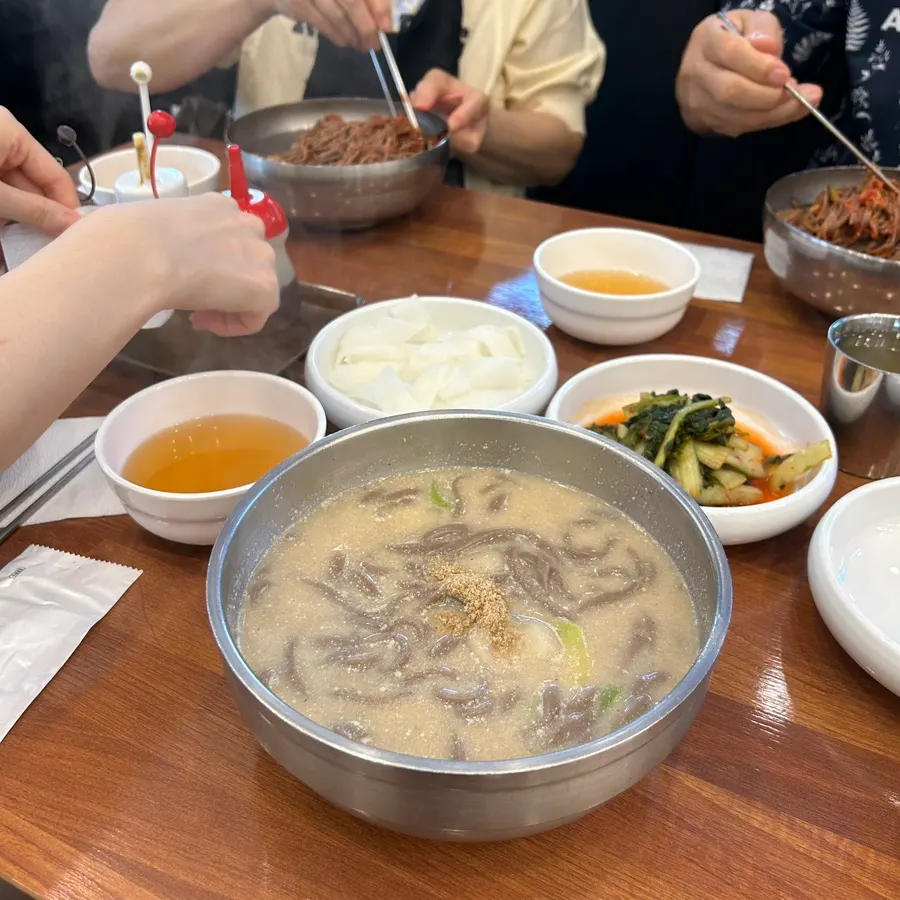 고양 봉평고향막국수 방문 장면