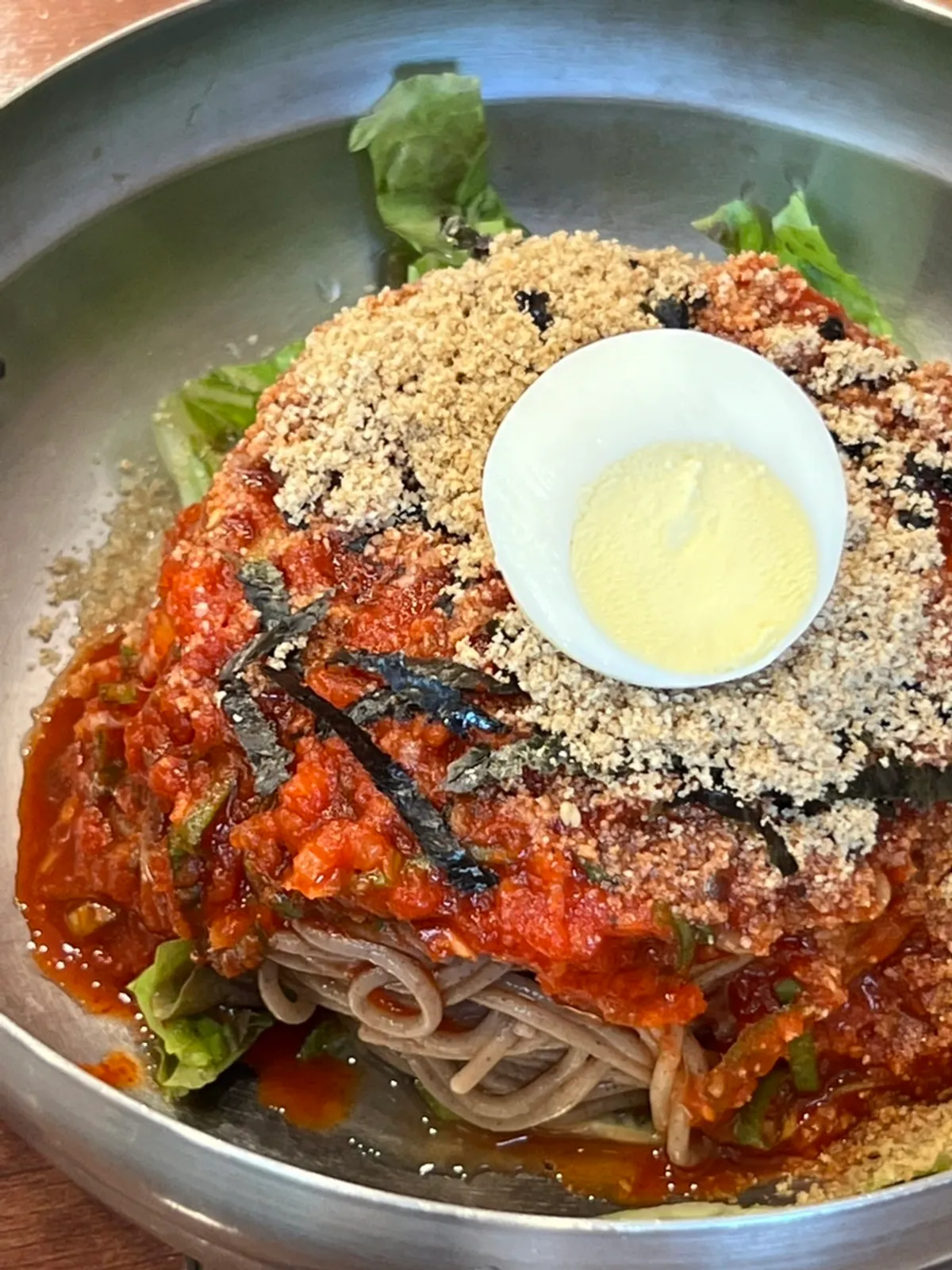 Bibim makguksu menu photo
