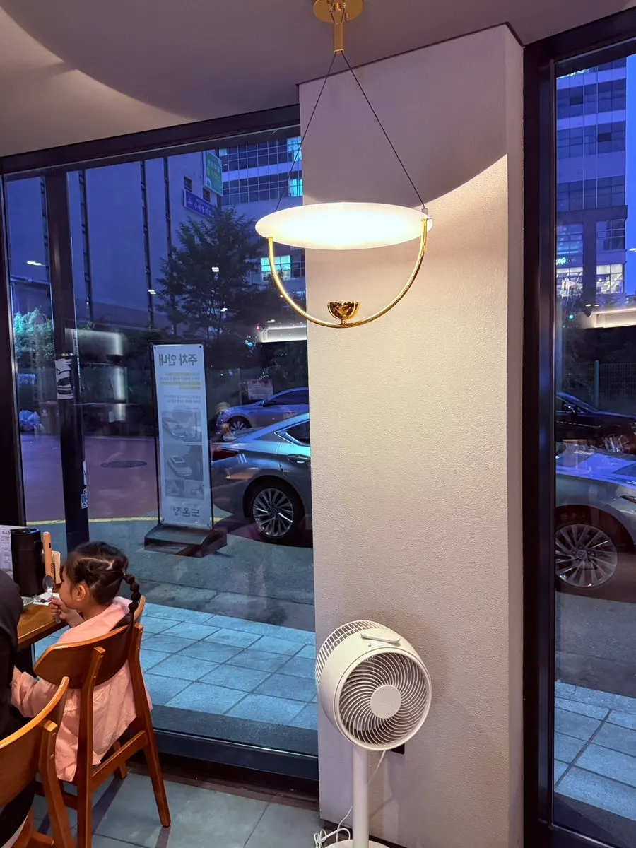 Generously spaced seating at Doonjeong