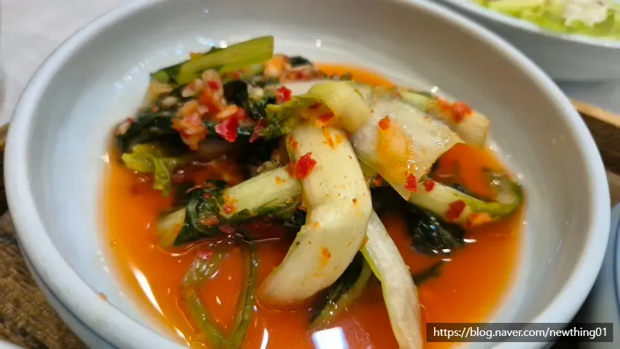 定食搭配的小菜組合