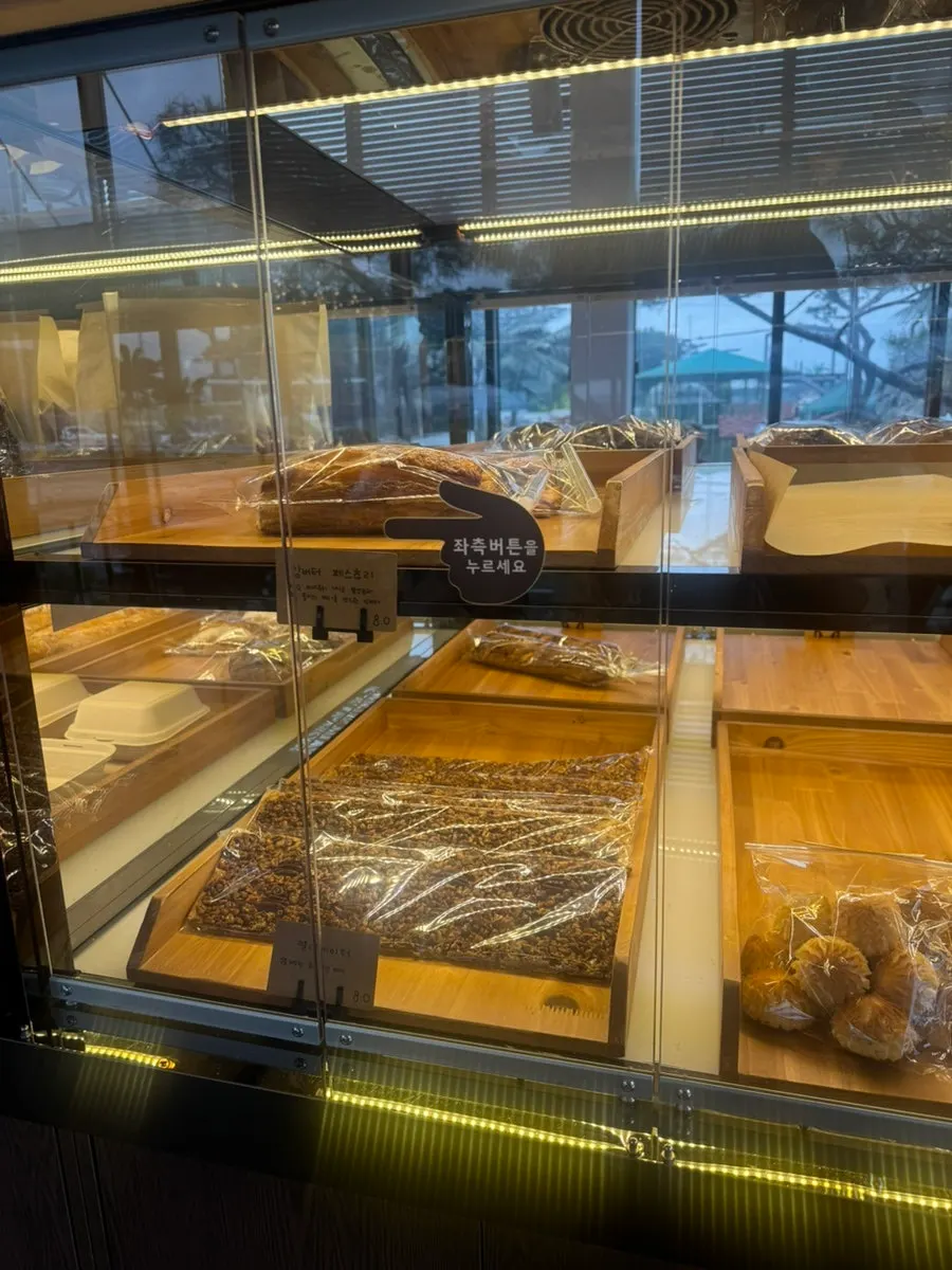 Pastries on display at Pine Terrace