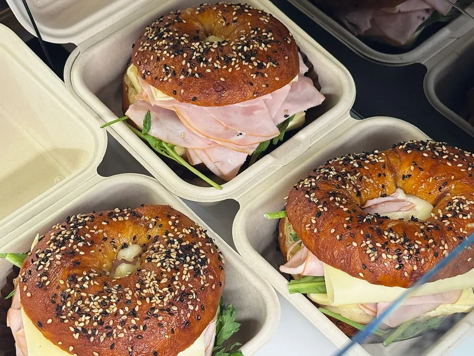 Menu sandwich brunch