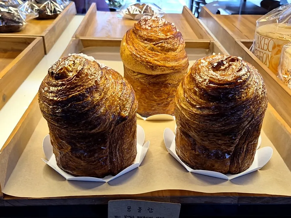 Bread display counter at Pine Terrace