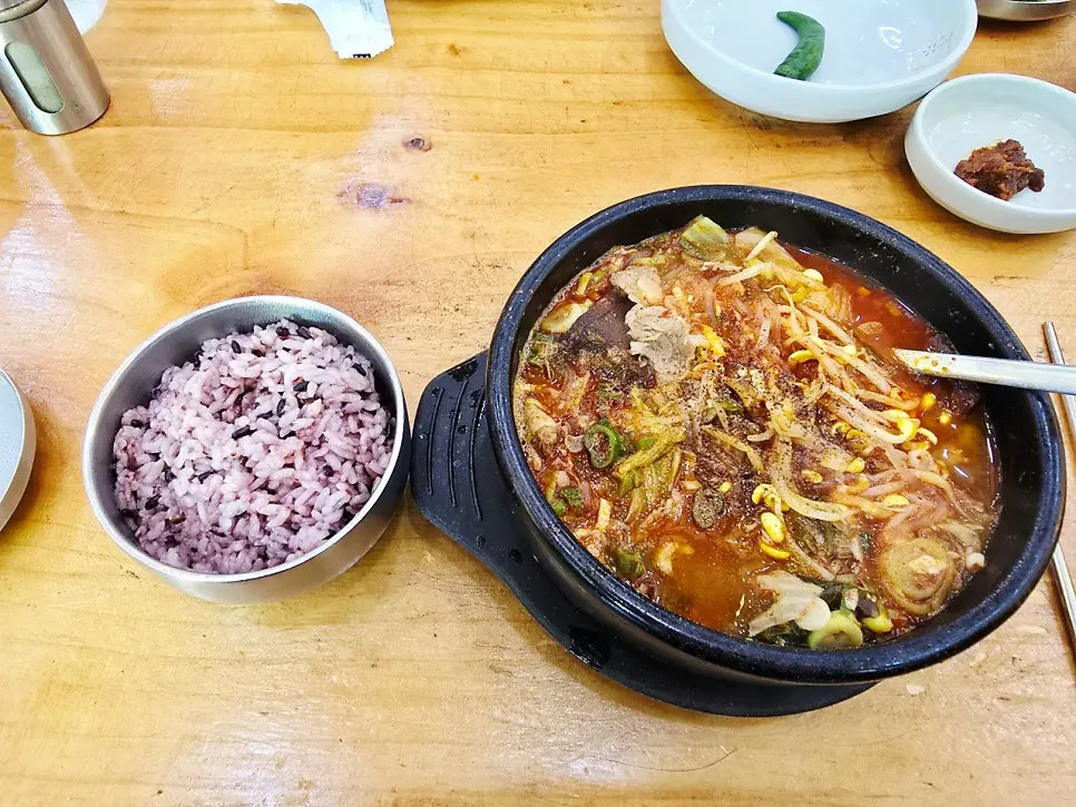 Information on extra rice and broth