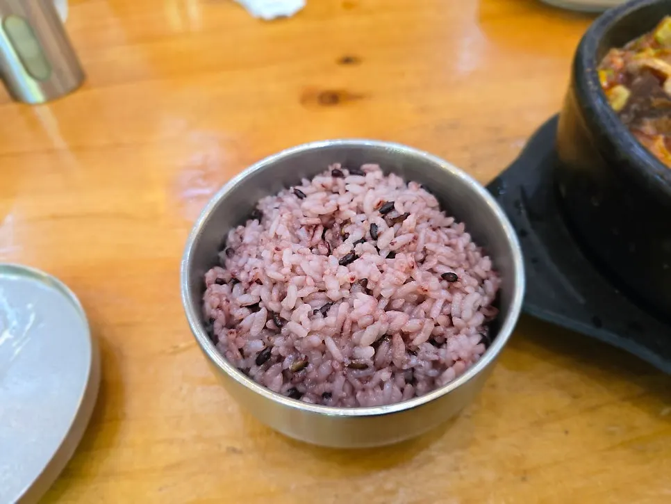 Haejangguk meal with extra rice