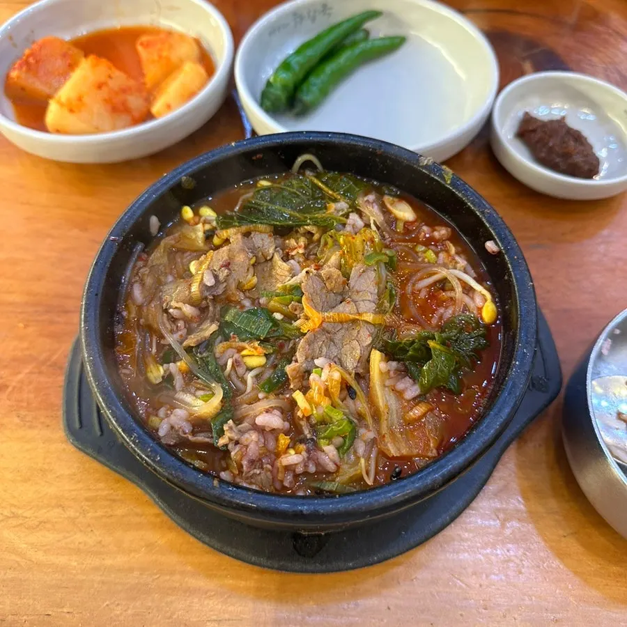 Haejangguk with tender lean meat