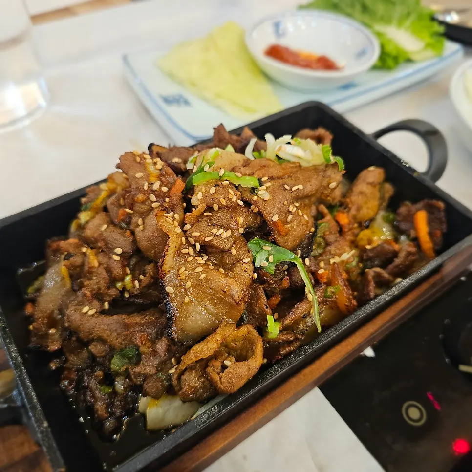 불맛 나는 직화불고기