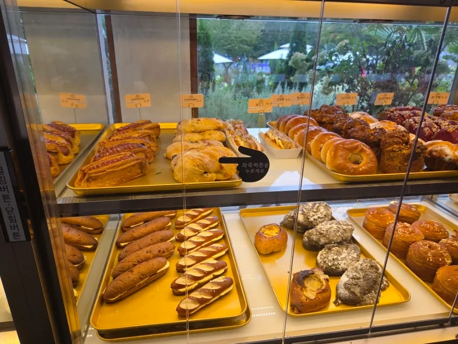 Bakery lineup including fruit cakes
