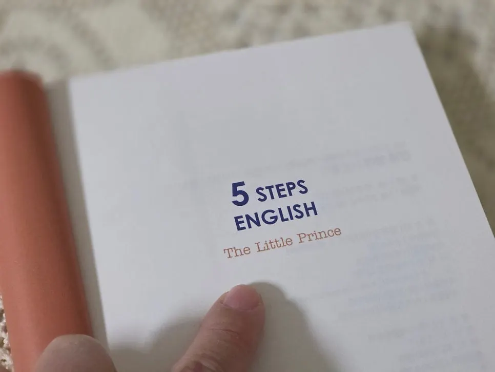 The Little Prince English original arranged in five stages