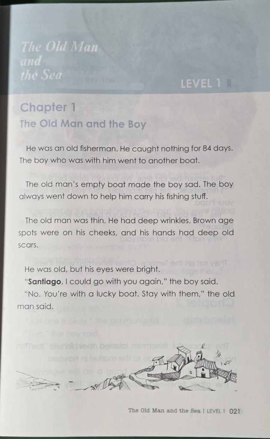 LEVEL 1 book for beginning middle school English readers