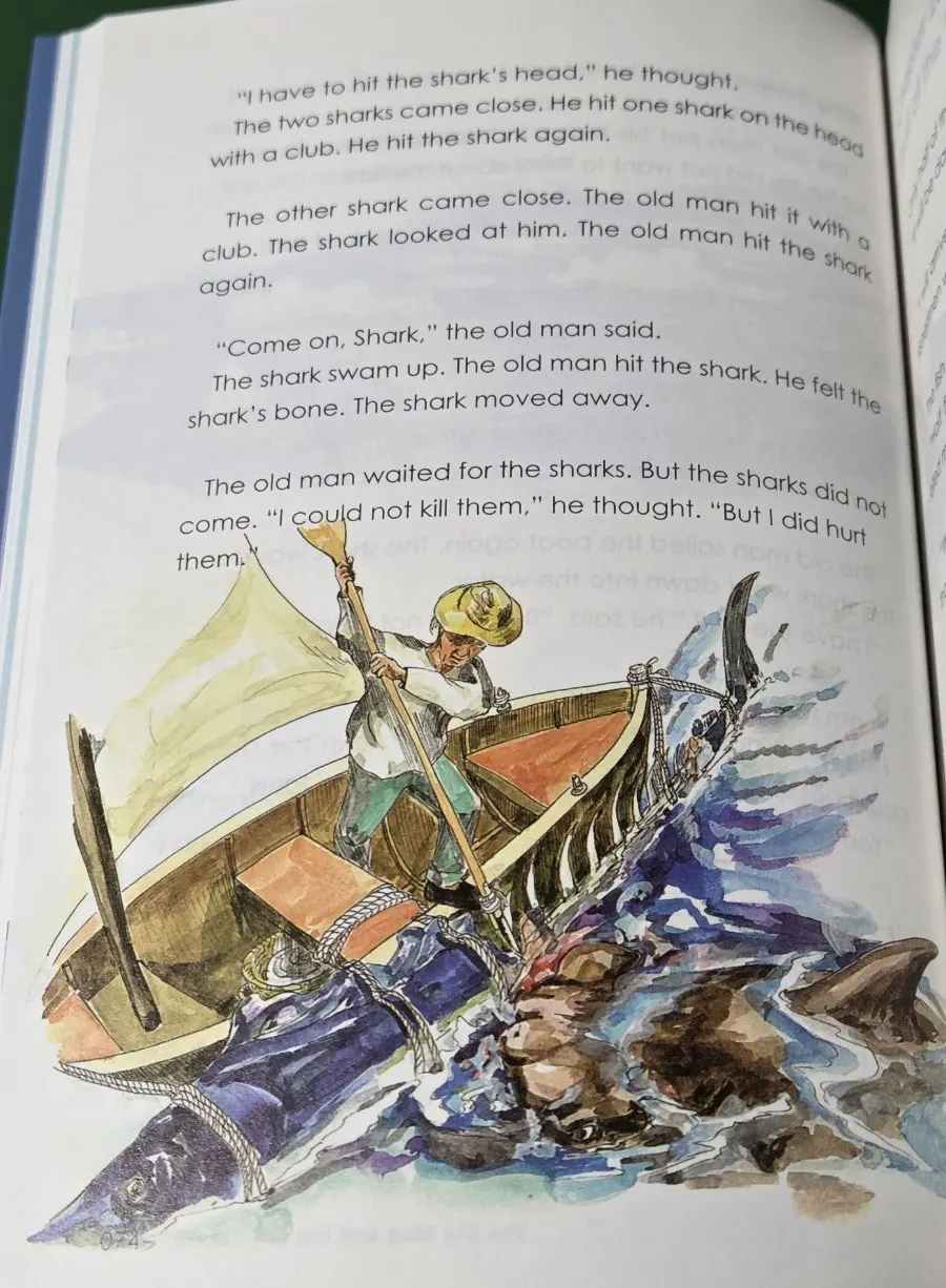 Memorable original lines from The Old Man and the Sea for English learning
