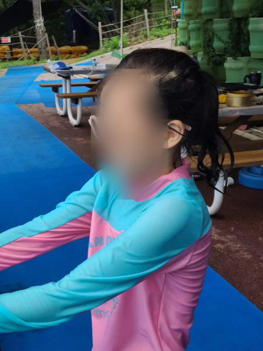 子供用サングラスのファッション着用画像