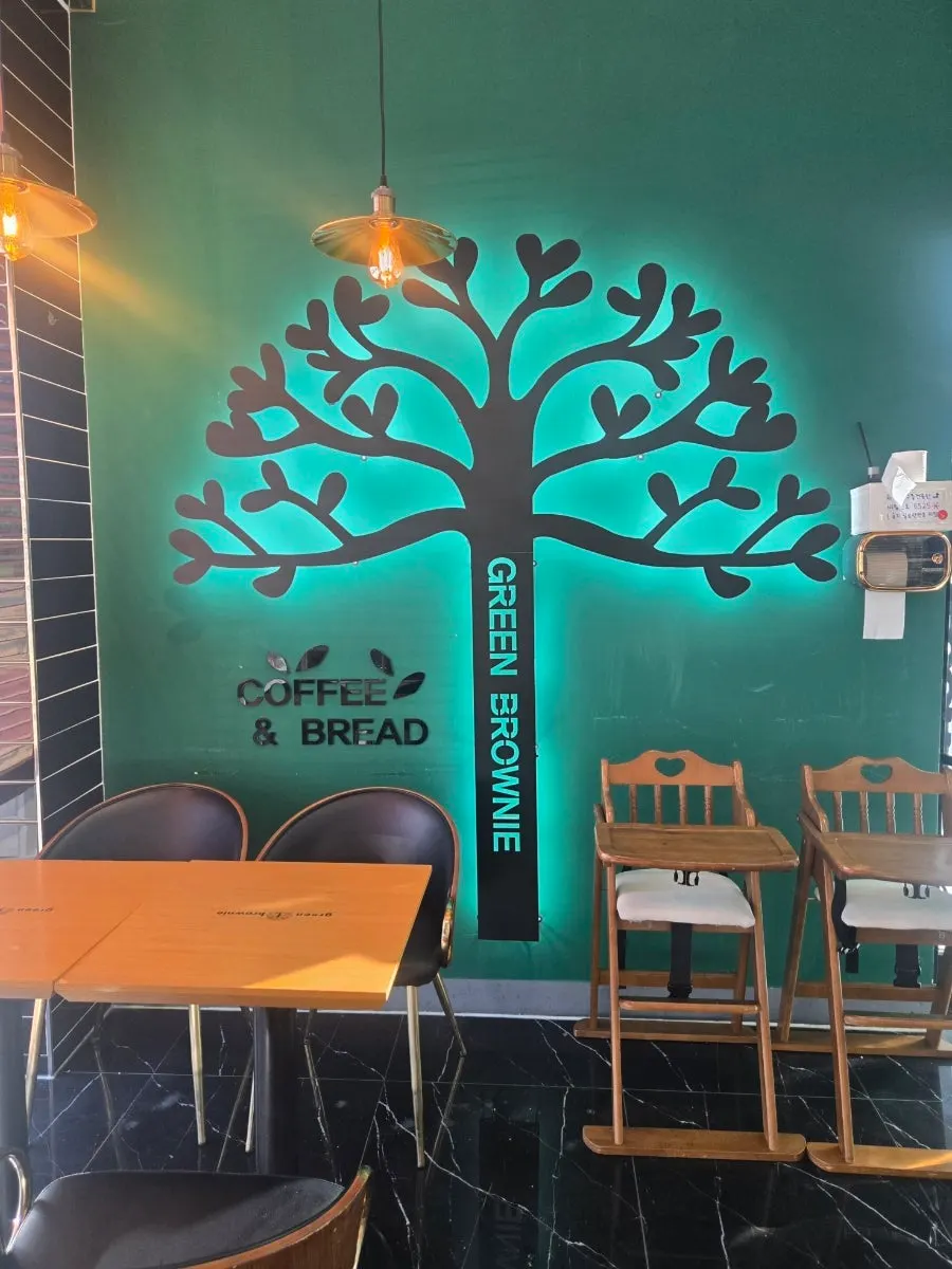 Suasana kedai Green Brownie Boryeong City Hall Branch