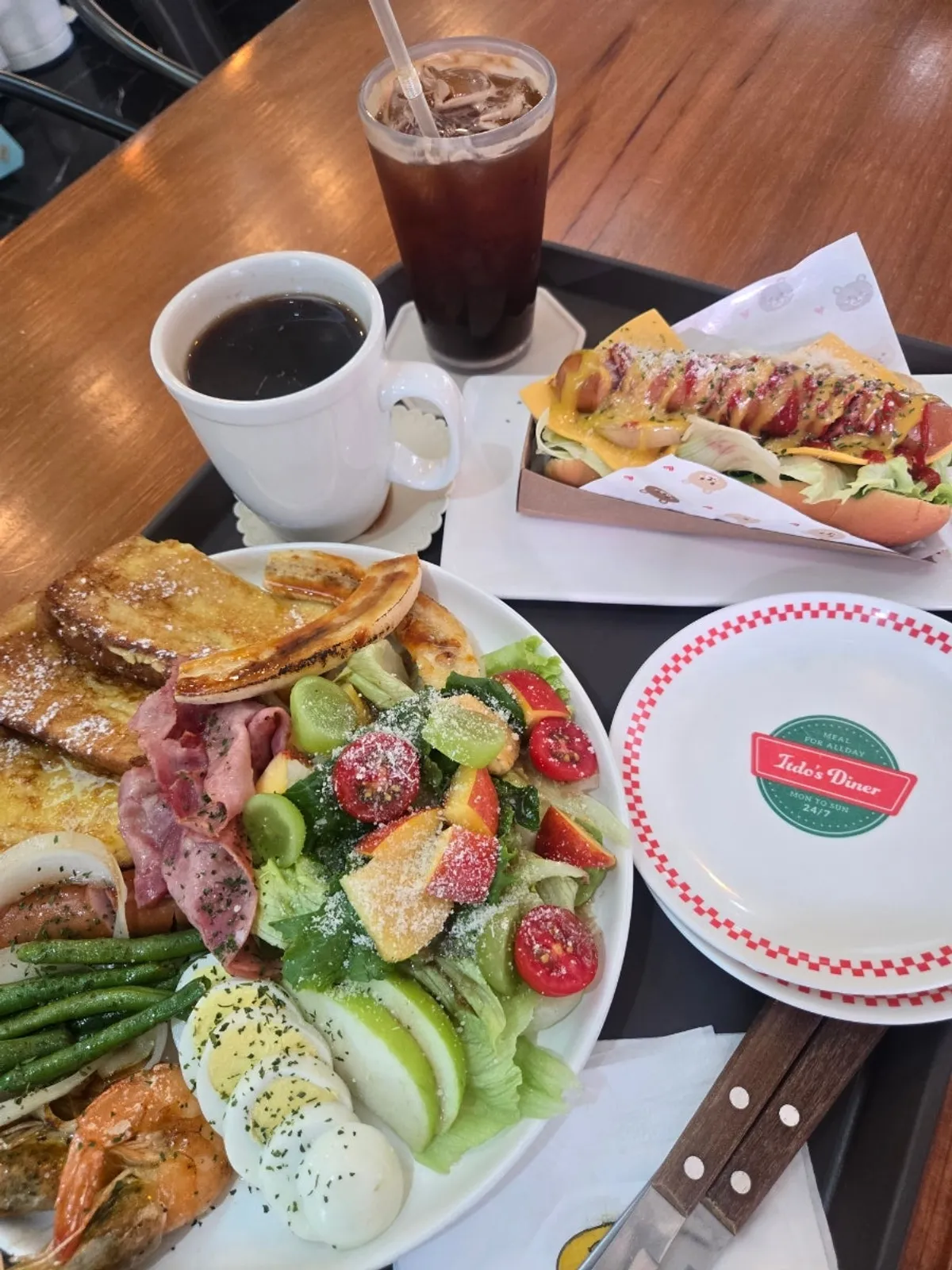 Cà phê đi kèm brunch set