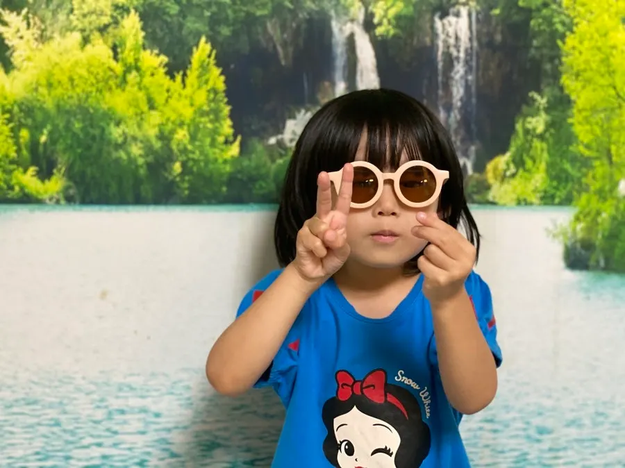 Toddler sunglasses frame and lenses
