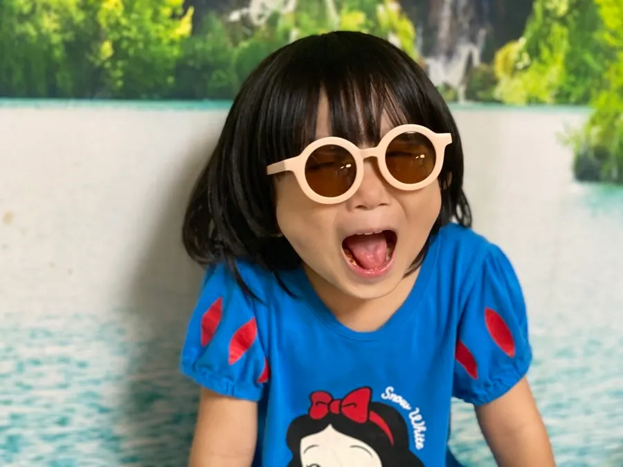 Pink toddler sunglasses