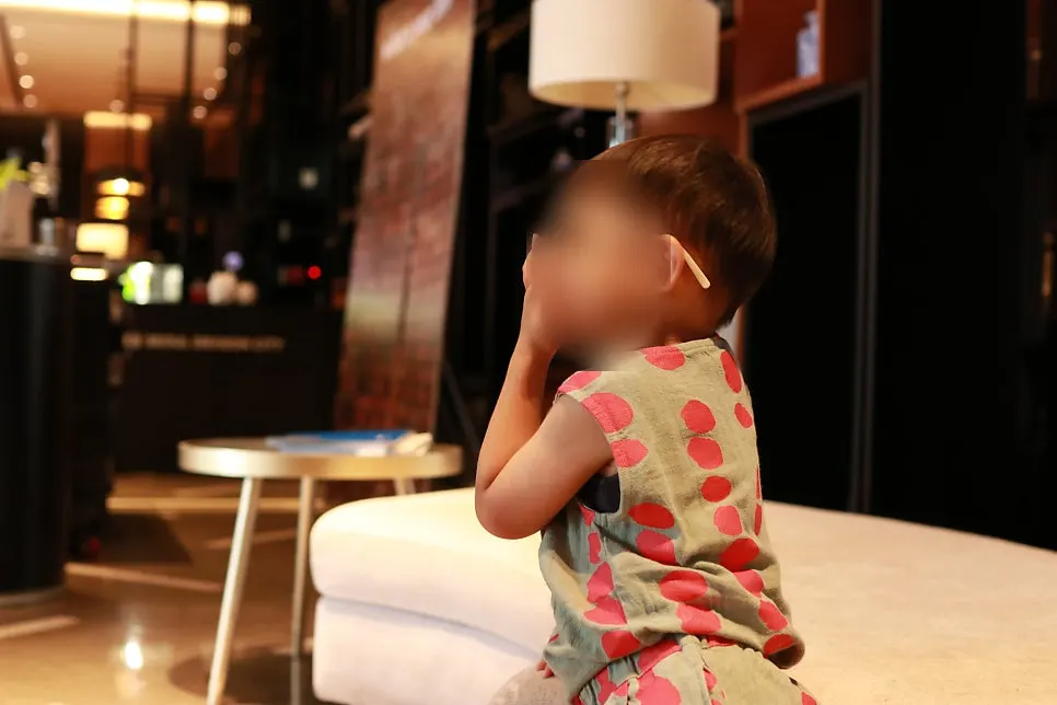 テンプル14cmの子供用サングラス