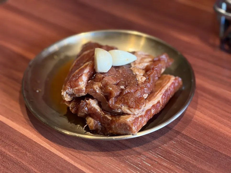 Uiseong garlic pork ribs, 300g