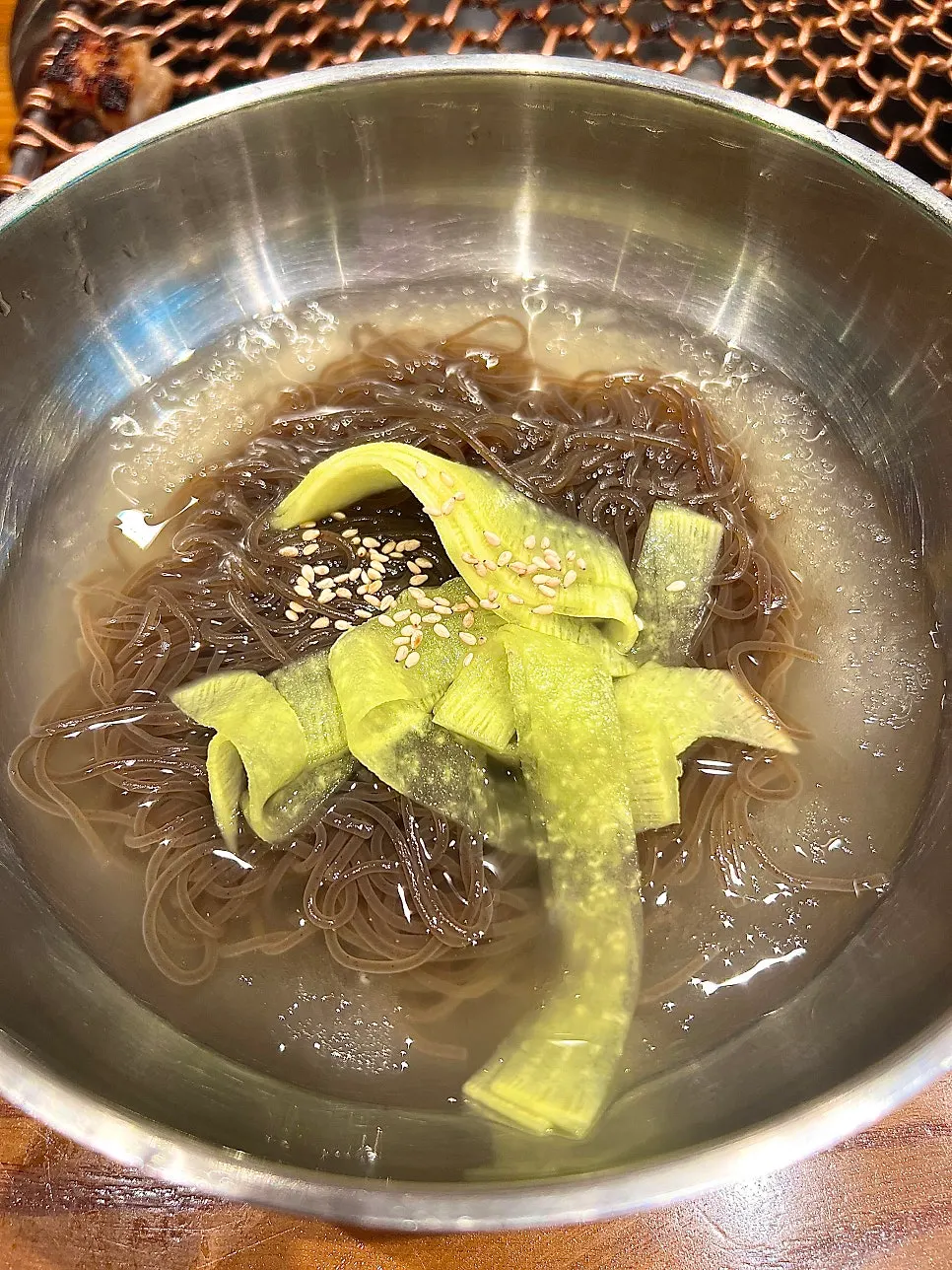 된장찌개와 물냉면 사이드 메뉴