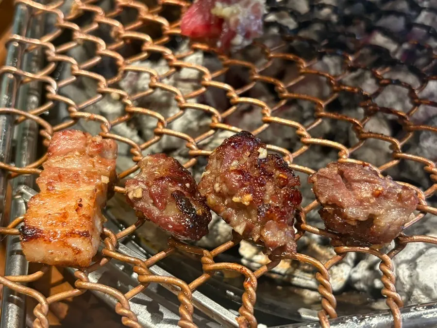 Plenty of meat still left on the grill