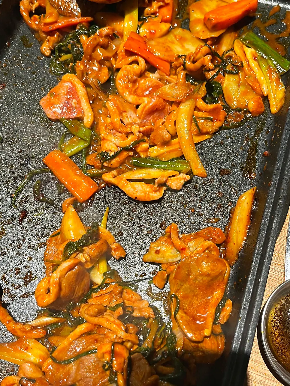 서비스로 나온 맑은 오리탕