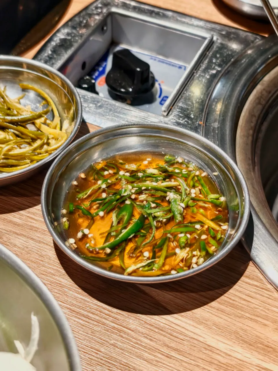 Plates of generous side dishes