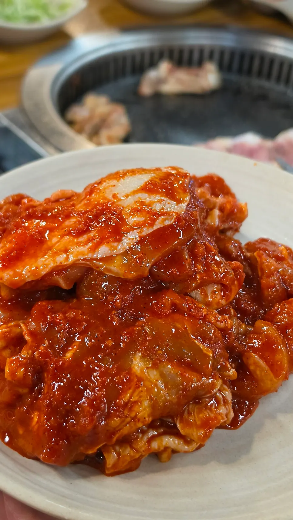 박정미 닭갈비 무한리필 매장 내부