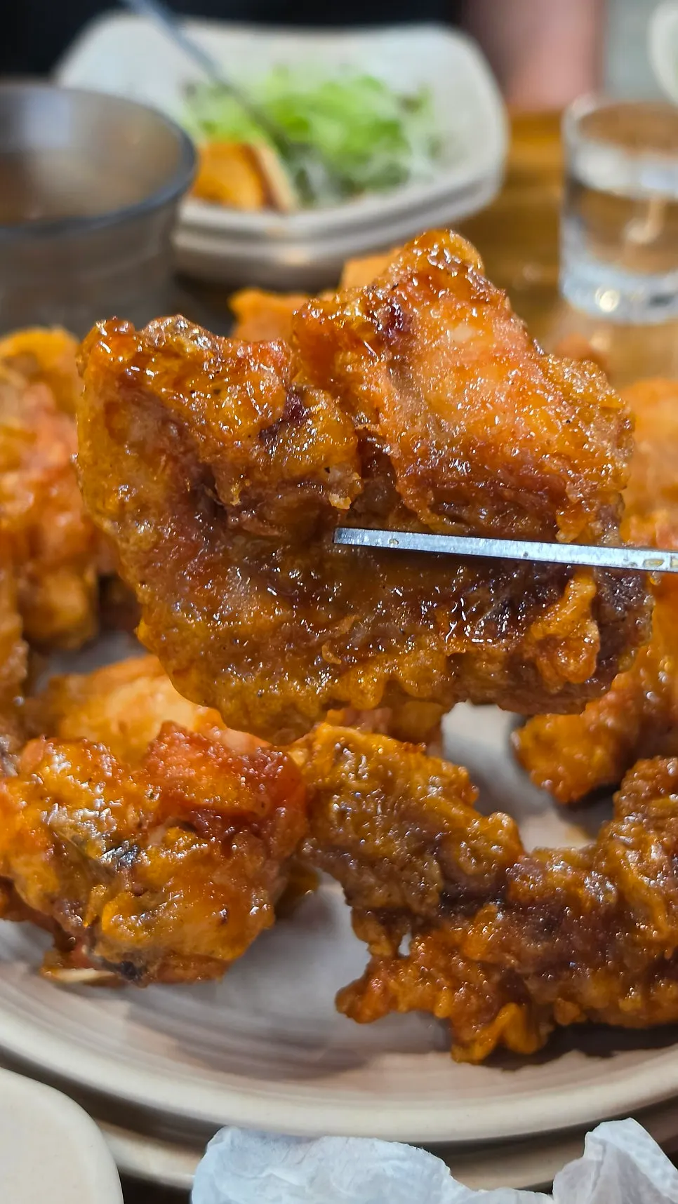 식사를 마친 테이블