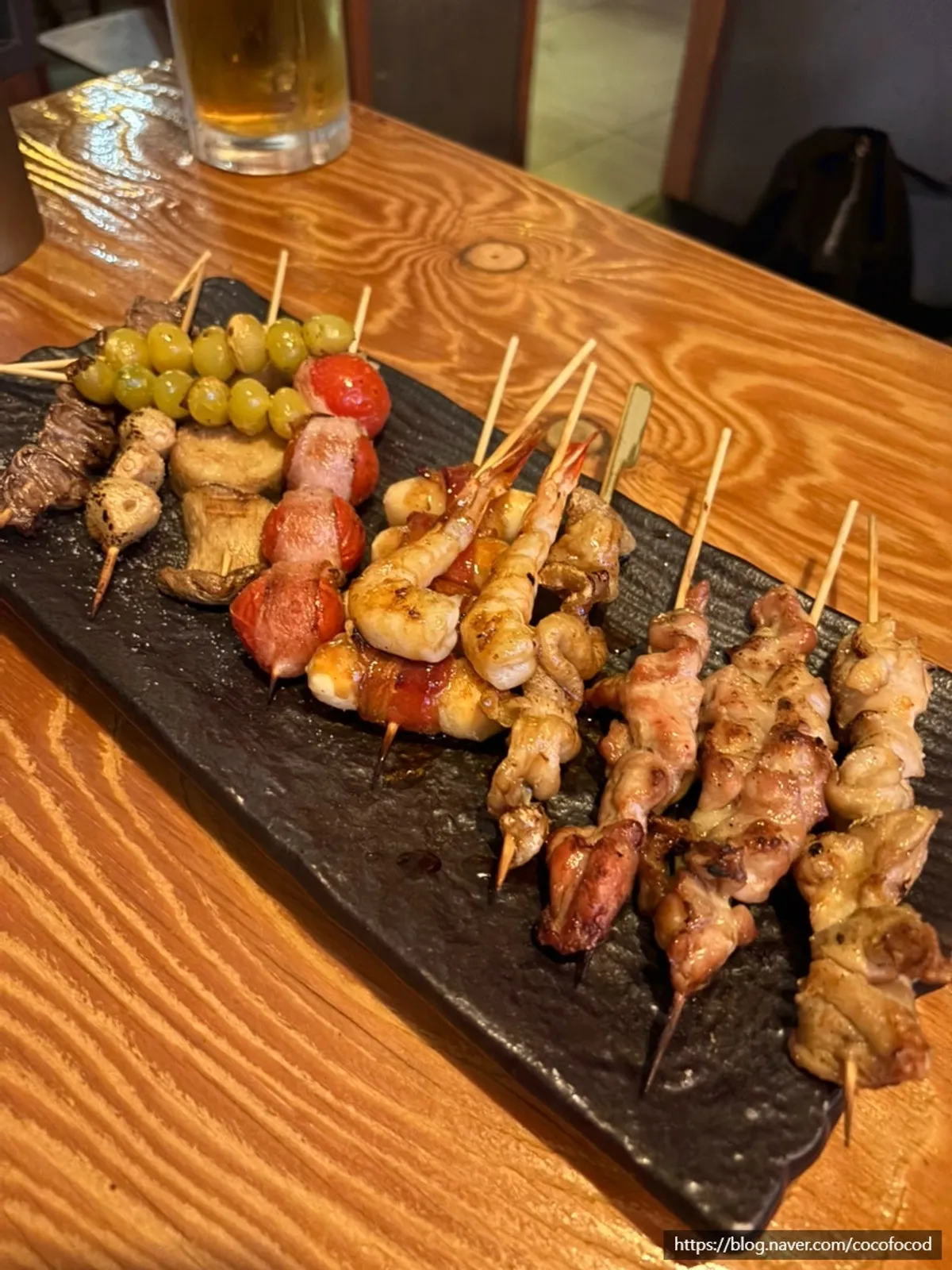 Platter sate signature 11 jenis, 13 cucuk