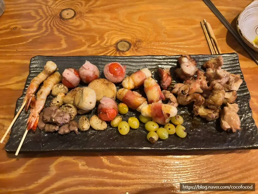 Kuantiti platter sate yang sesuai untuk dua orang