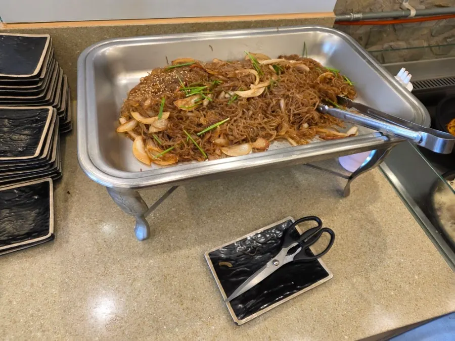 The self-serve corner in a section of Guigo