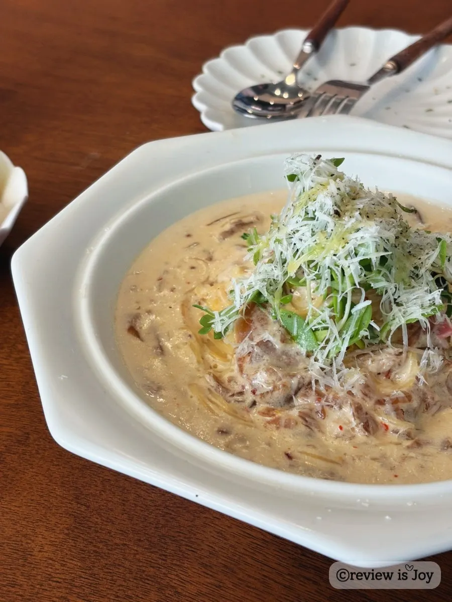 Close-up of Beef Tomato Risotto