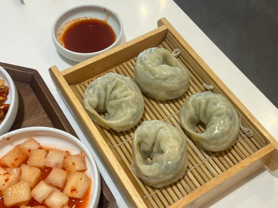 King-mandu style meat dumplings