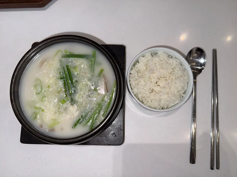 A plate refilled with extra kimchi