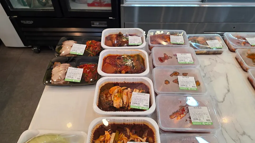 Side dishes brought home from Gukaechan Banchan Gwanggyo Main Store